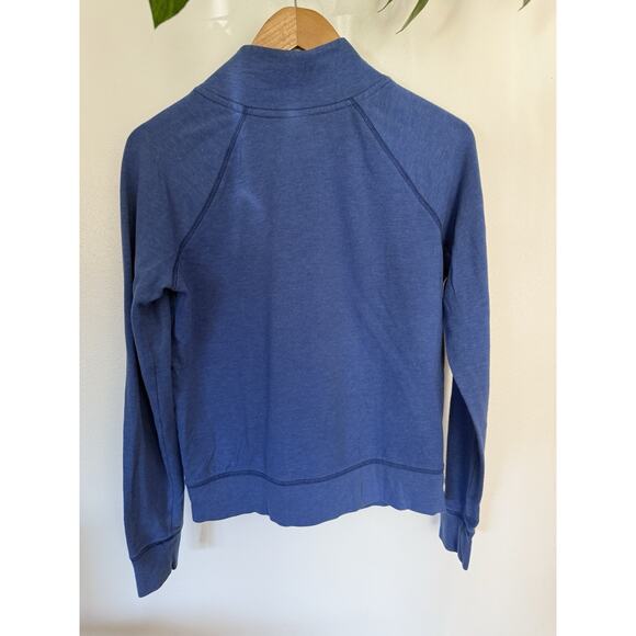 Victoria’s Secret Pink -blue & White zip up sweater Size Small  - Picture 6 of 6